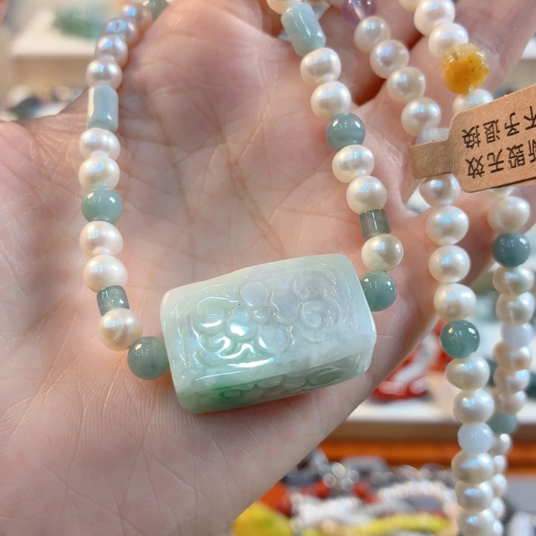心***托翡翠未镶嵌手链手串
