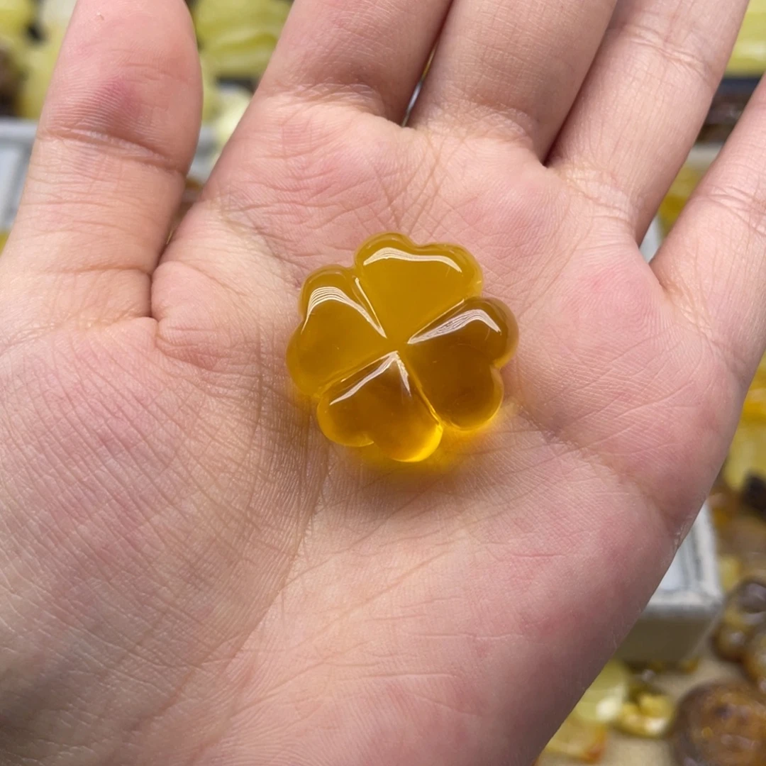 琥珀未镶嵌裸石天然琥珀蜜蜡