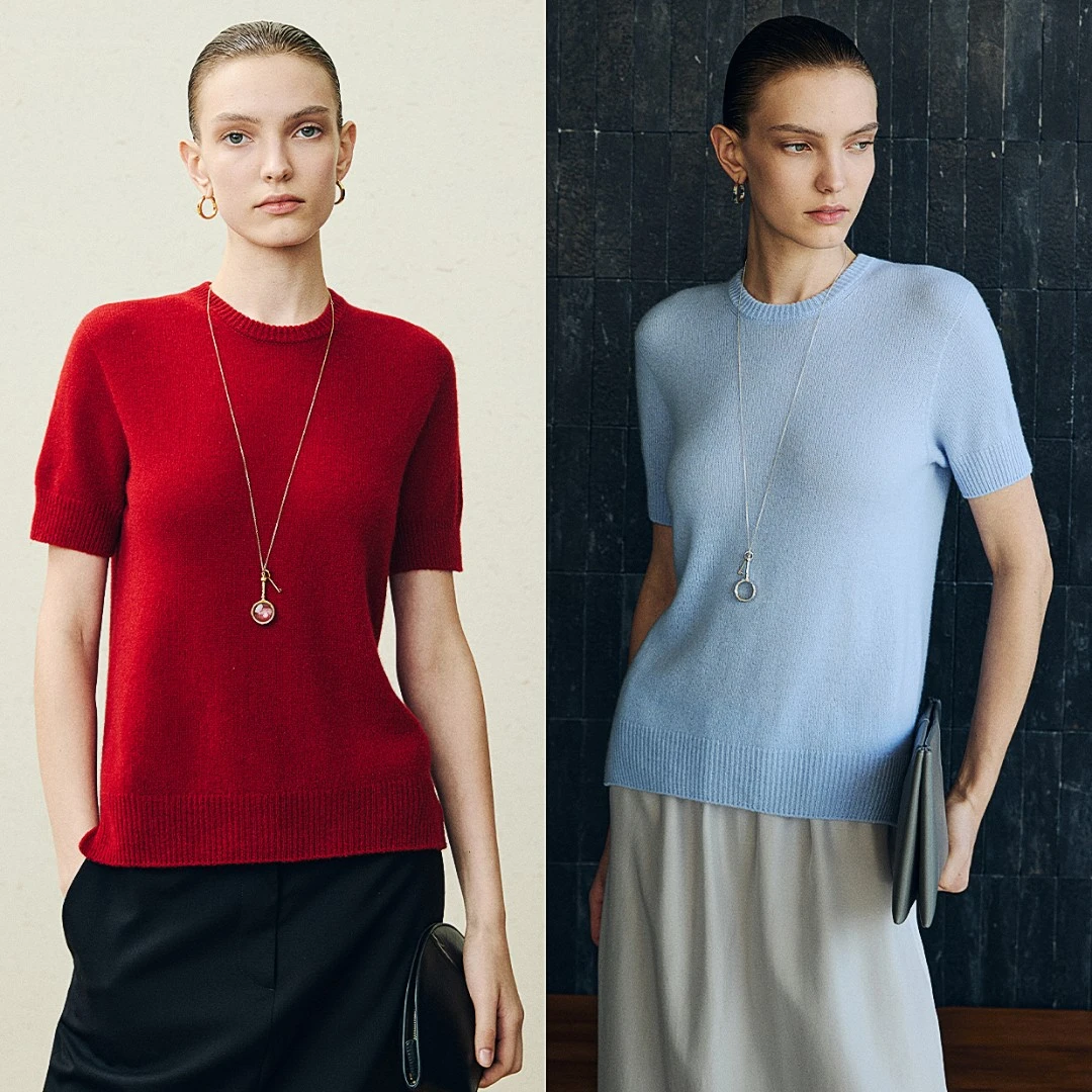 KEIGAN/开间羊绒蓬松云朵无缝针织衫显瘦时尚百搭薄款宽松半高领