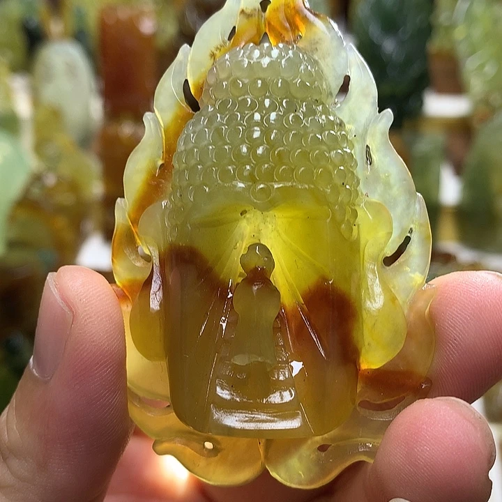 蛇纹石玉未镶嵌珠宝半成品