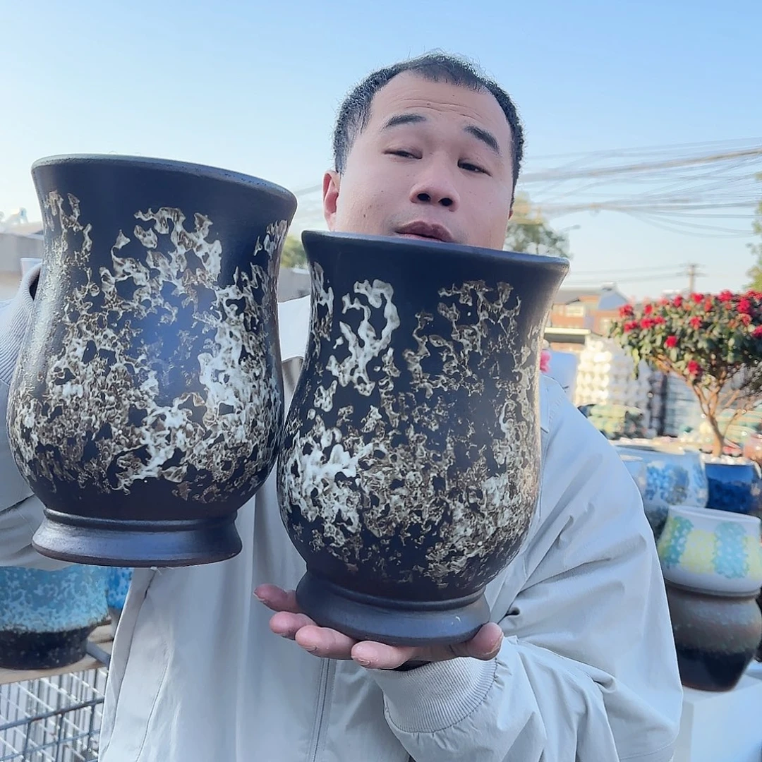 花盆紫砂王嫂花盆1118-129高26口16