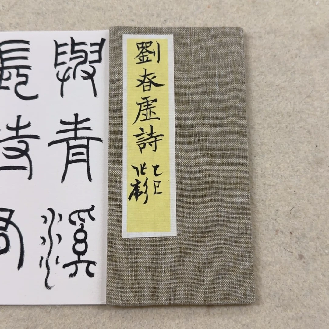 书法张彪 篆书 册页