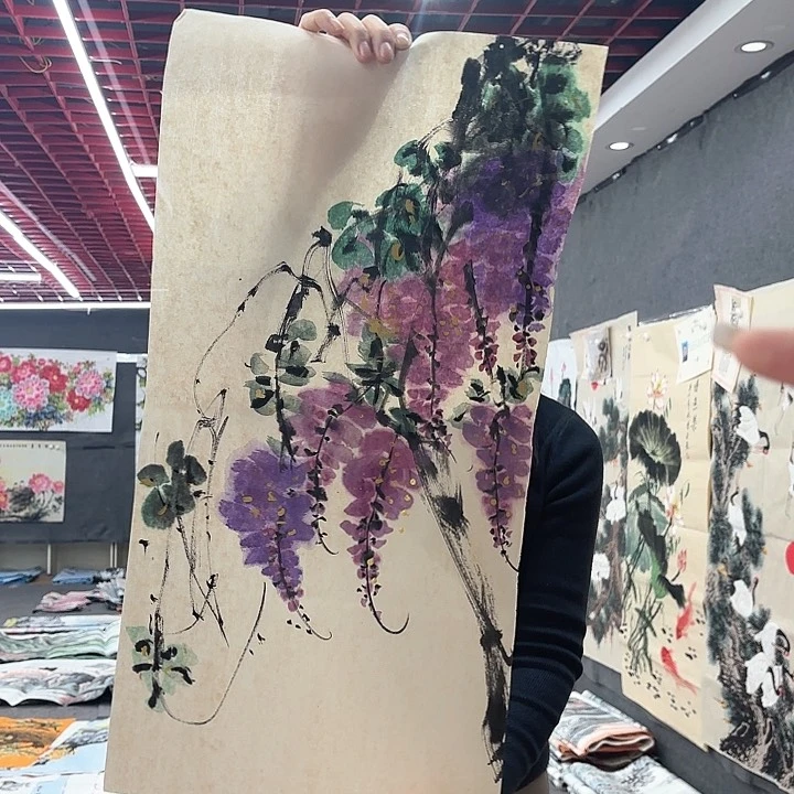 国画无毛和被绒毛或被绒毛