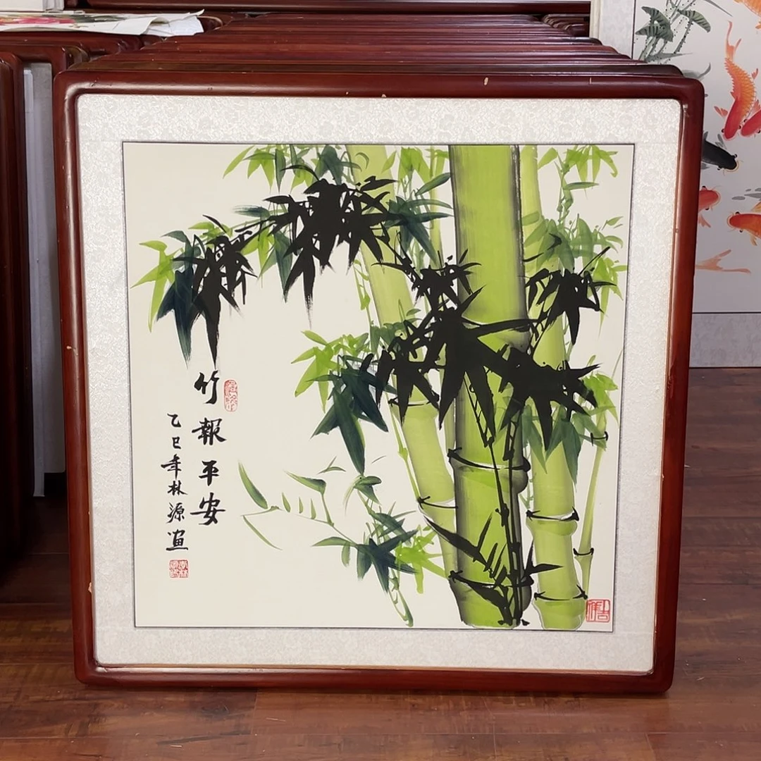 国画带框尺寸63*63厘米