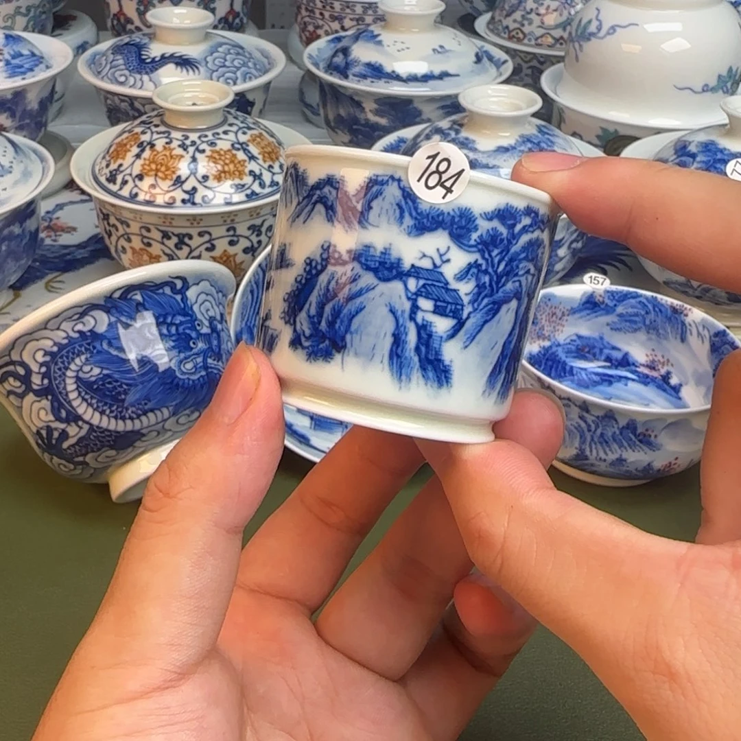 彦祖纯手工手绘茶具184