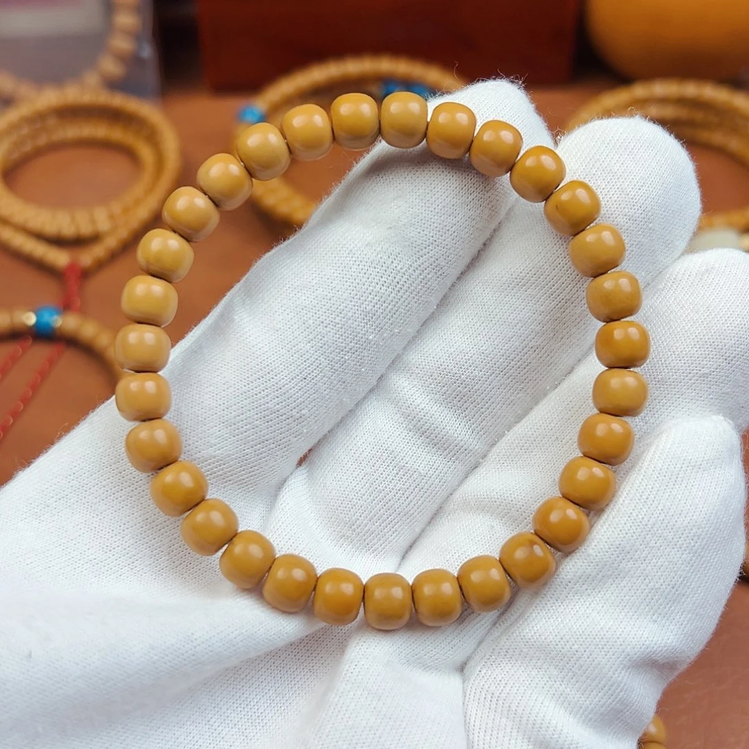 手串/手链橄榄核橄榄核尖老挝老型单圈7.5