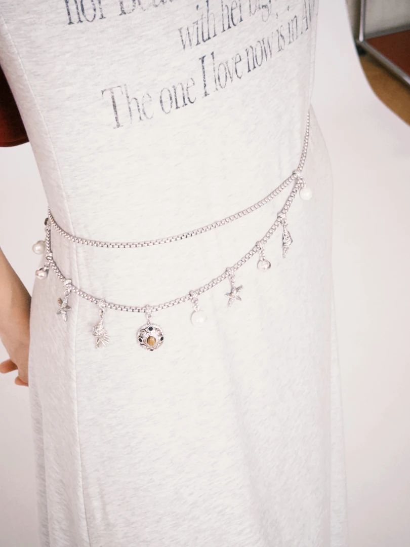 UCUT简刀 SOUL HUG 新款烧银海洋腰链 3015