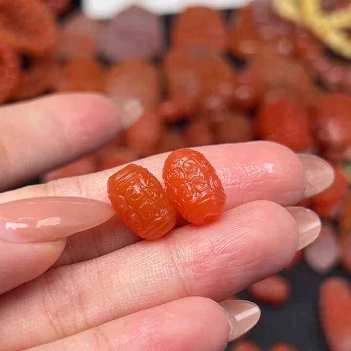 南红玛瑙未镶嵌吊坠(不含链)