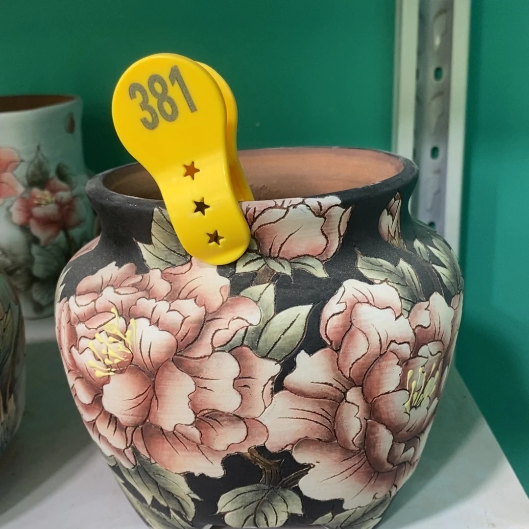 紫砂花盆水晶花盆381