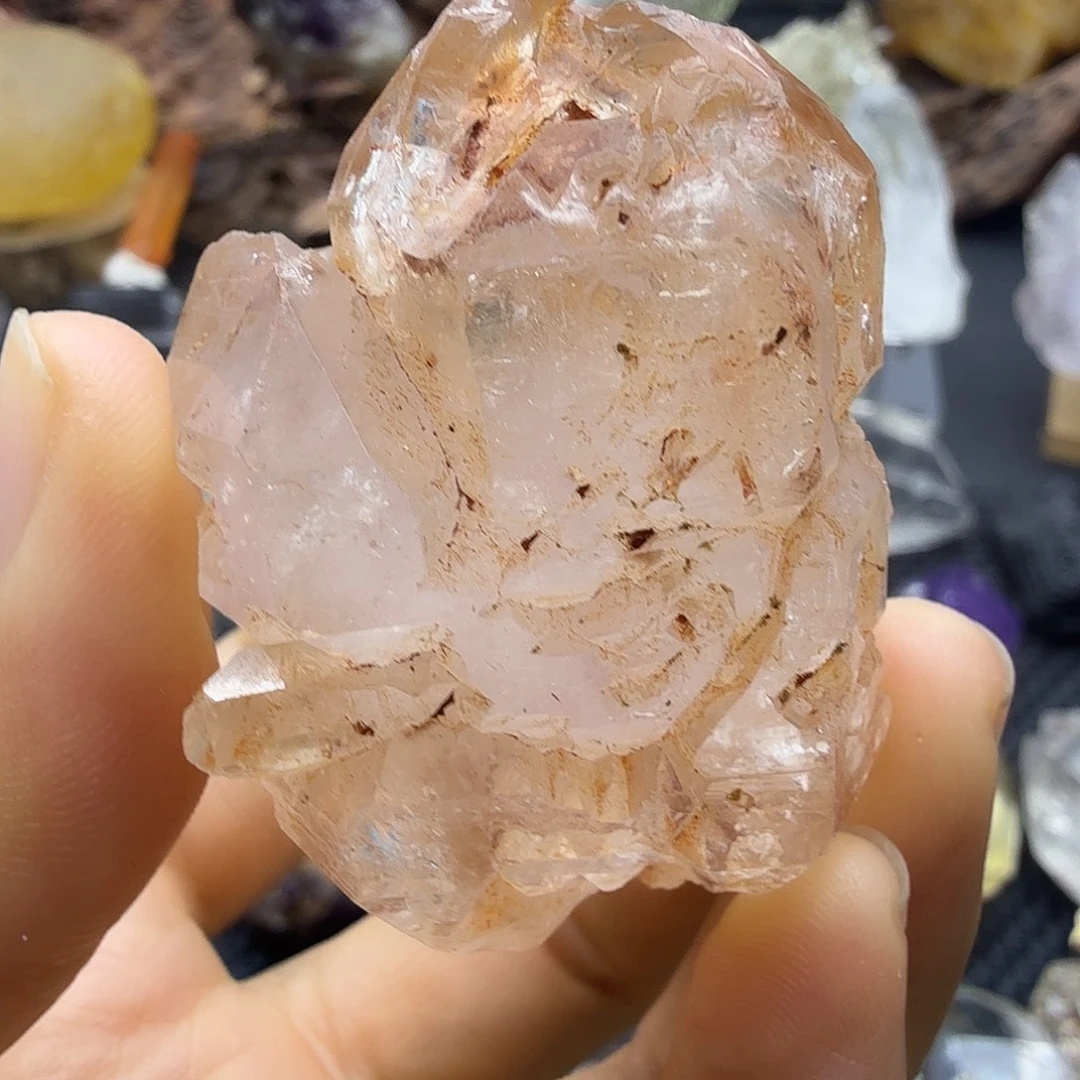 石材红泥骸骨水晶