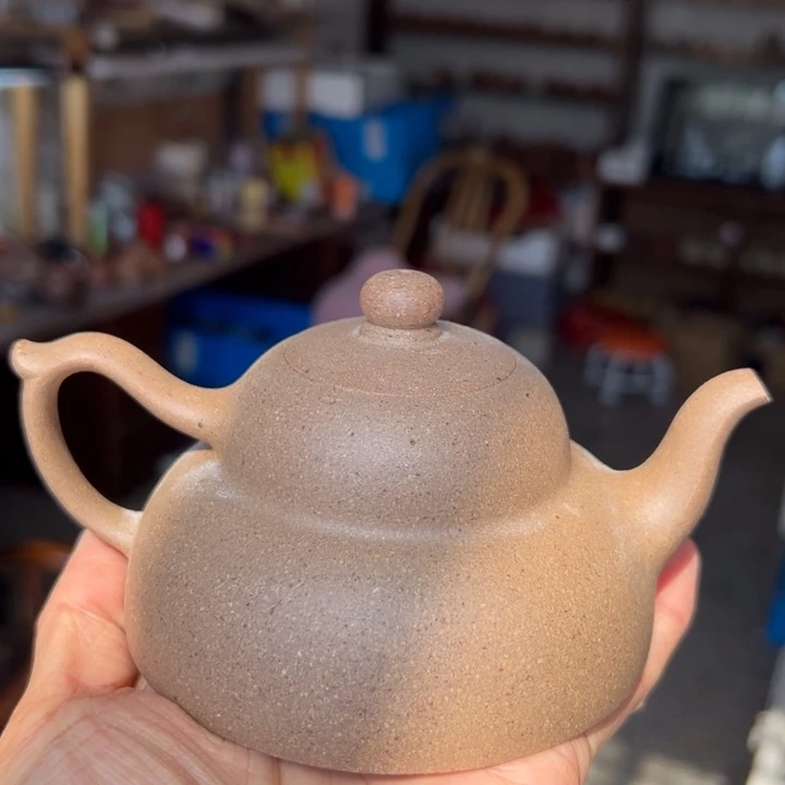 紫砂茶壶扯*纱青段福禄200c c