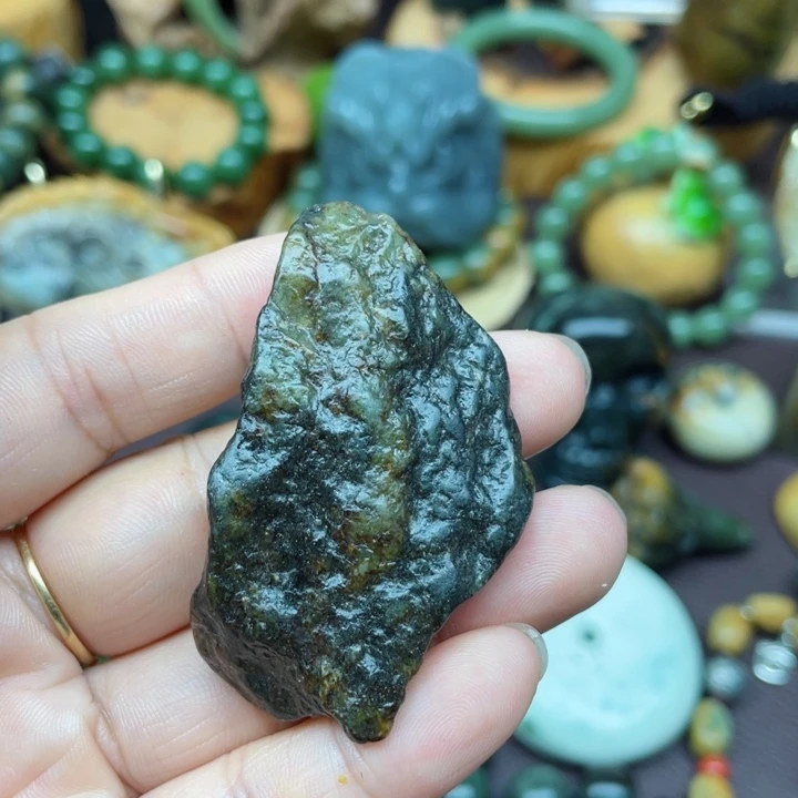 岫岩河磨玉（透闪石质玉）未镶嵌挂件
