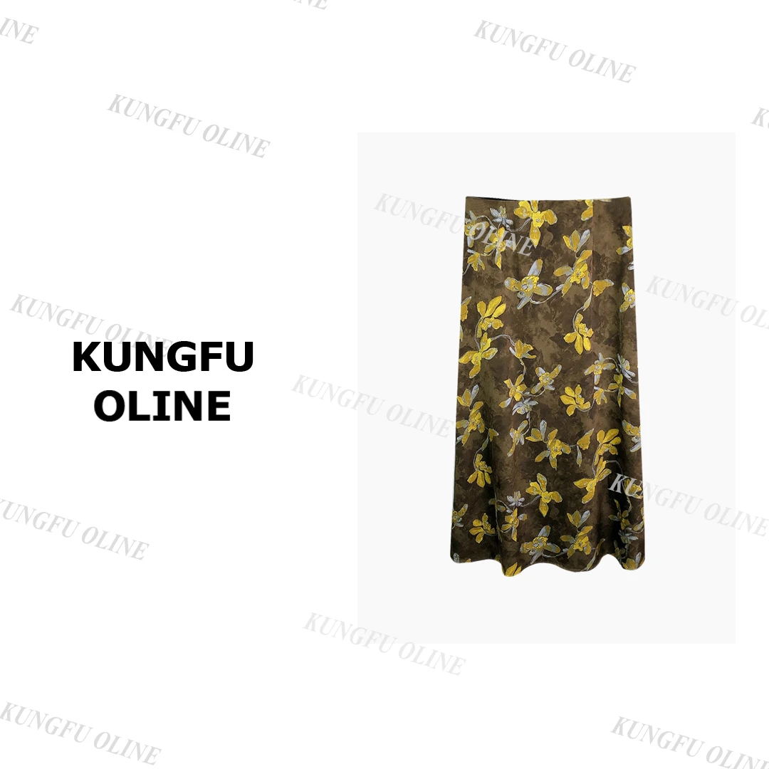 【小妖】QZ6369气质优雅百搭半裙高级感显瘦半身裙