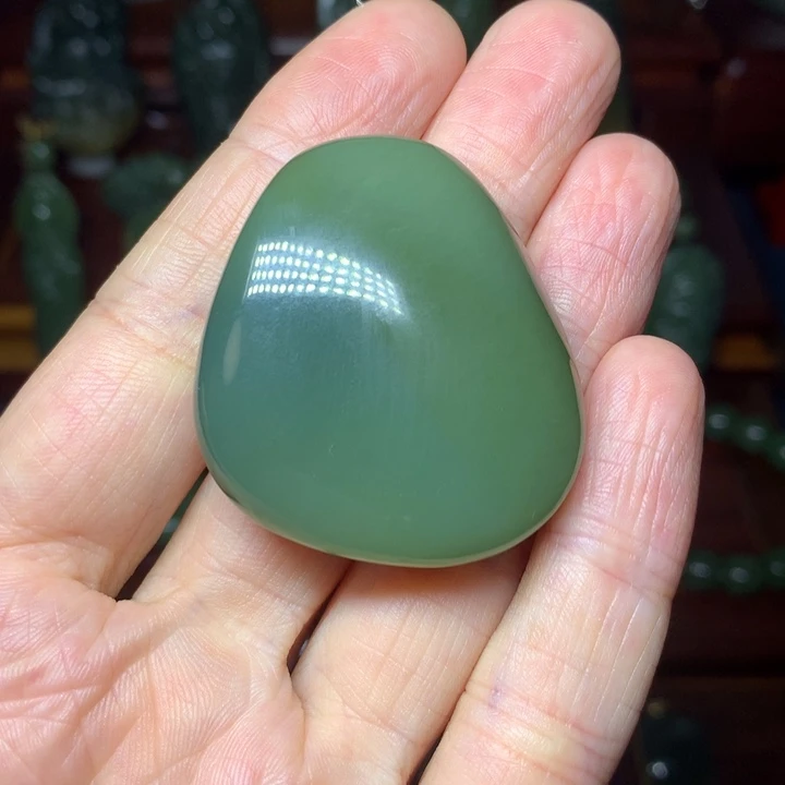 岫岩河磨玉（透闪石质玉）未镶嵌颈饰