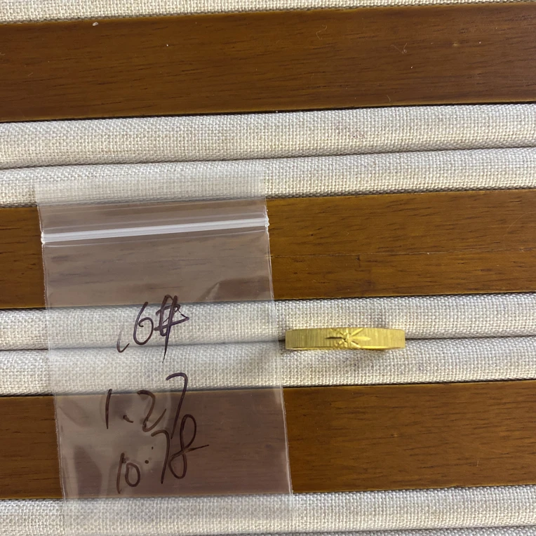 克重1.27 16号 六芒星戒指 足金999