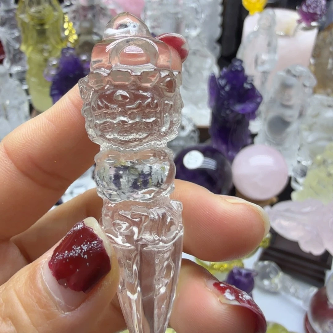 珠宝半成品水晶未镶嵌