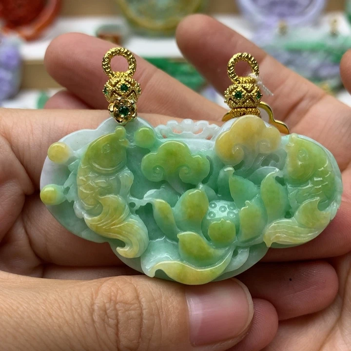 颈饰未镶嵌翡翠翡翠