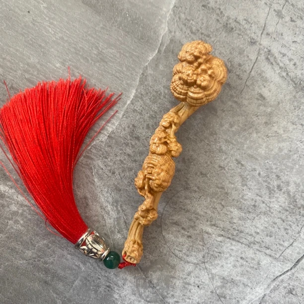 崖柏木林芝如意10公分