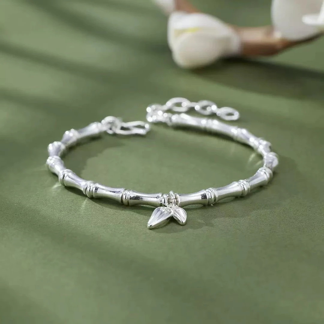 029 新中式竹节弹力绳手链