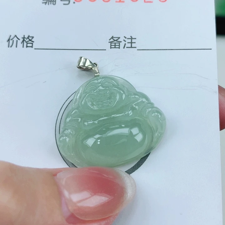翡翠银S925镶嵌颈饰