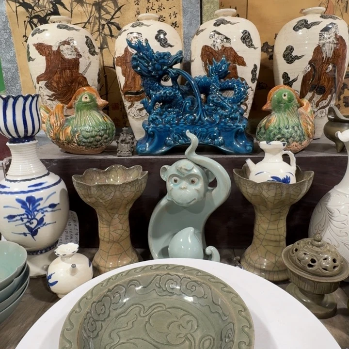 手工制作陶瓷摆件