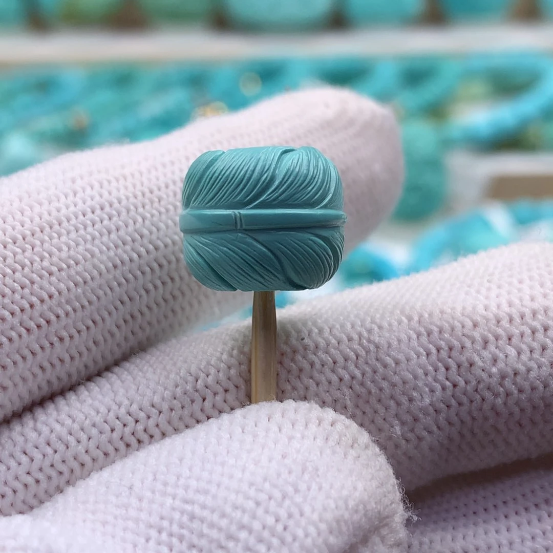 绿松石珠宝奇石未镶嵌12.7