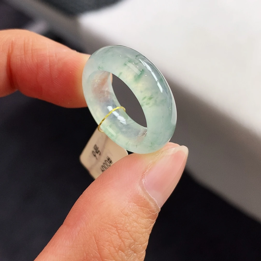 翡翠未镶嵌戒指9号