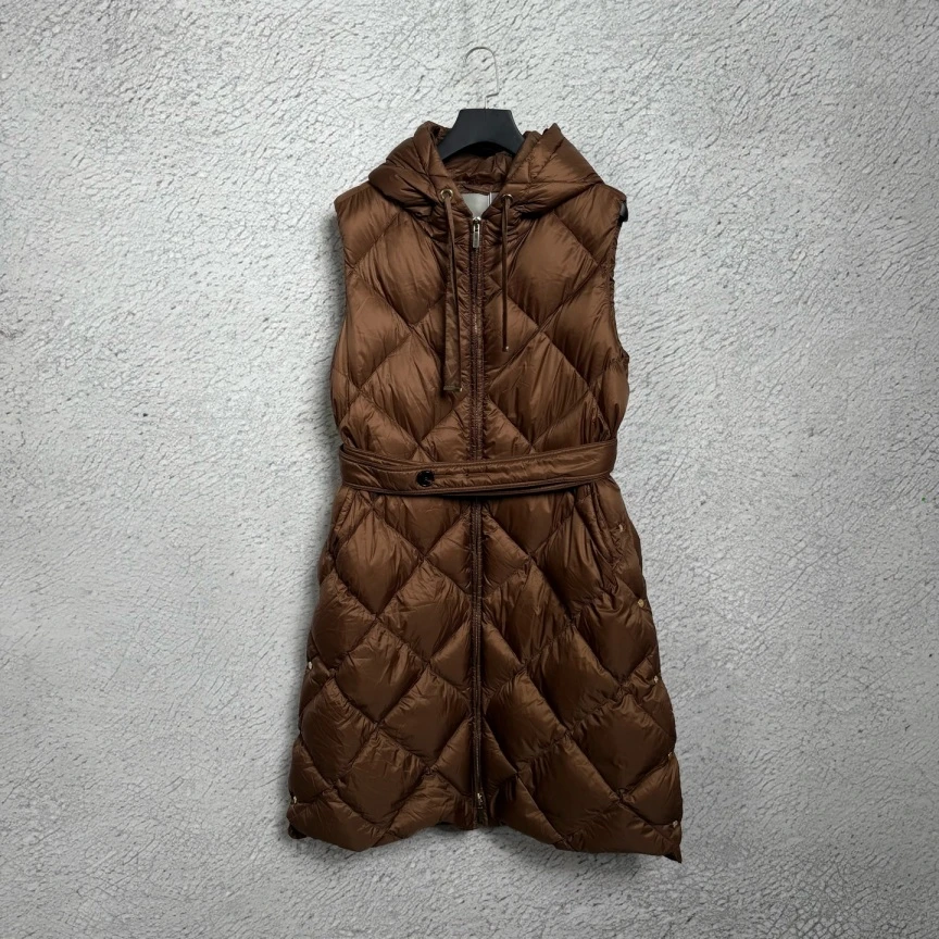 99新 MaxMara  Maxmara 无袖羽绒服 40