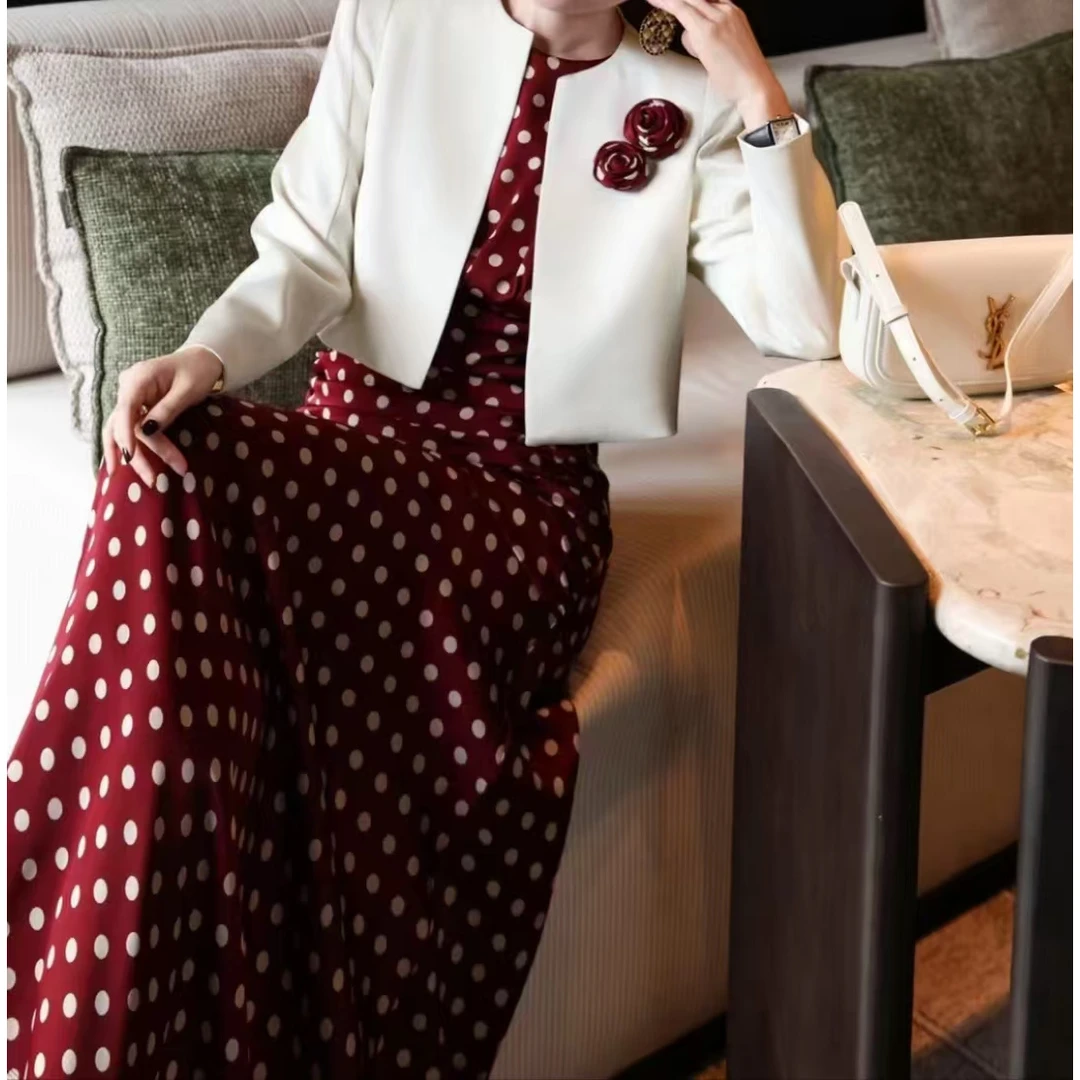 《范范高定》名媛气质小香风两件套