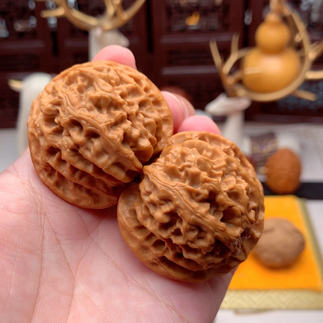 把件文玩核桃苹果园全品  1号