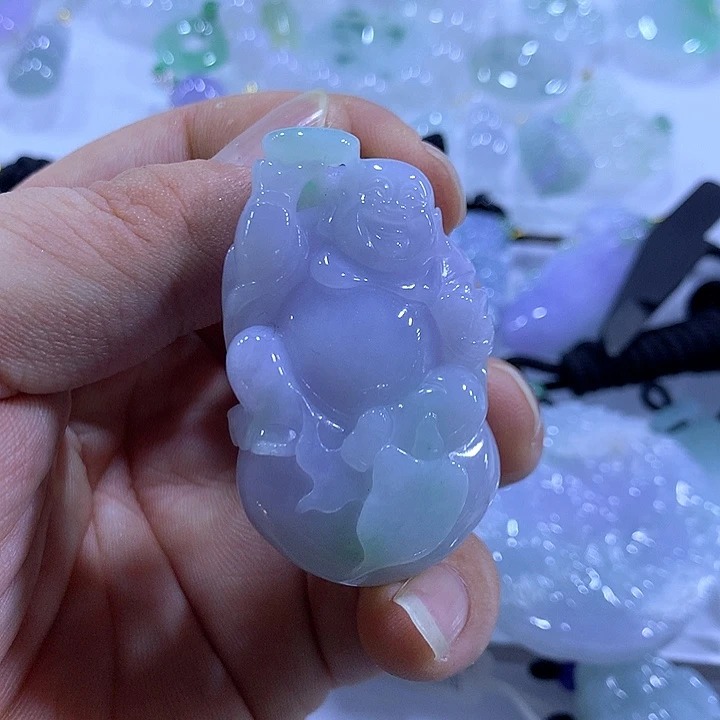 翡翠未镶嵌颈饰天然翡翠A货吊坠