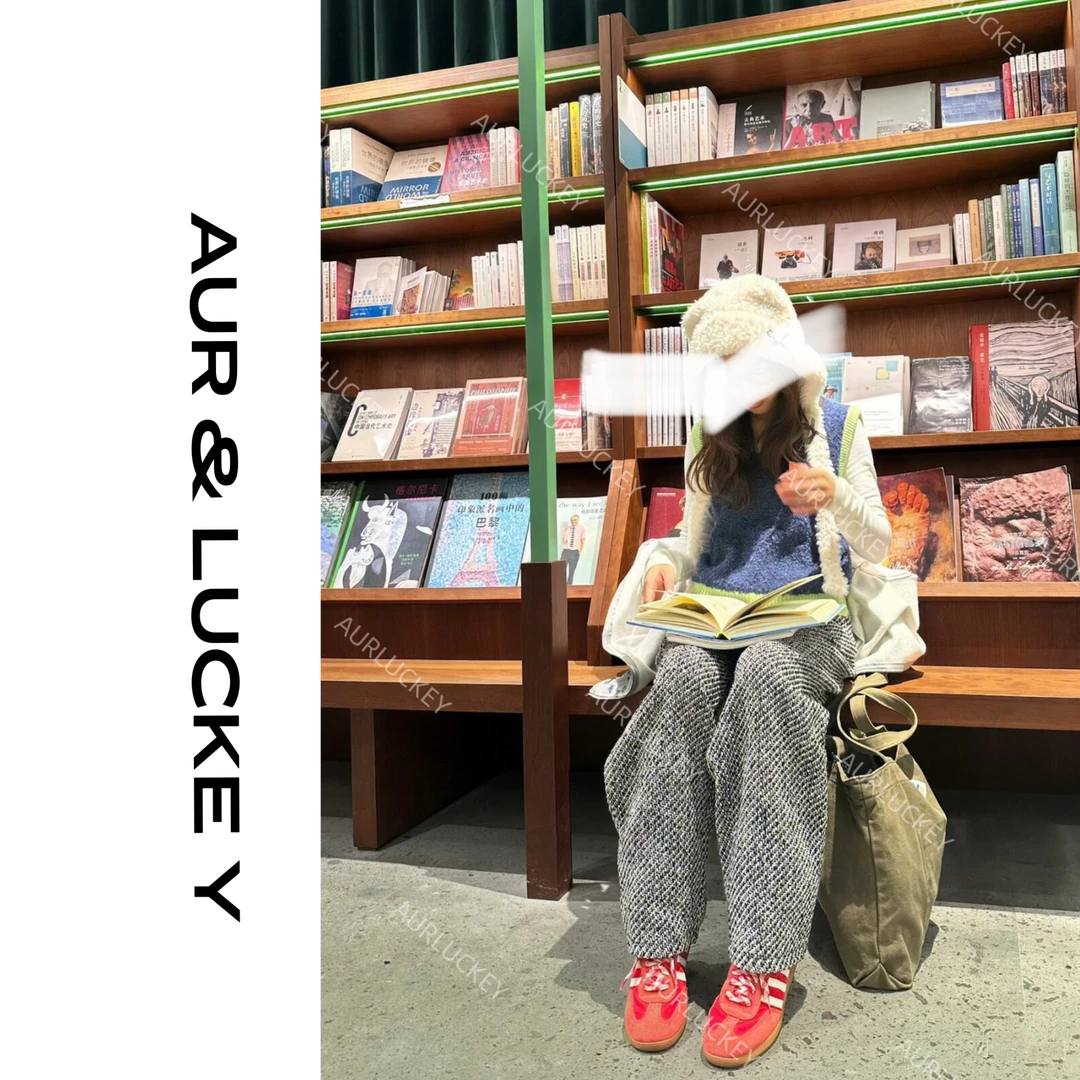 【心软的神】800g左右高版本高克重卫裤！轻奢粗花呢针织卫裤CO2805