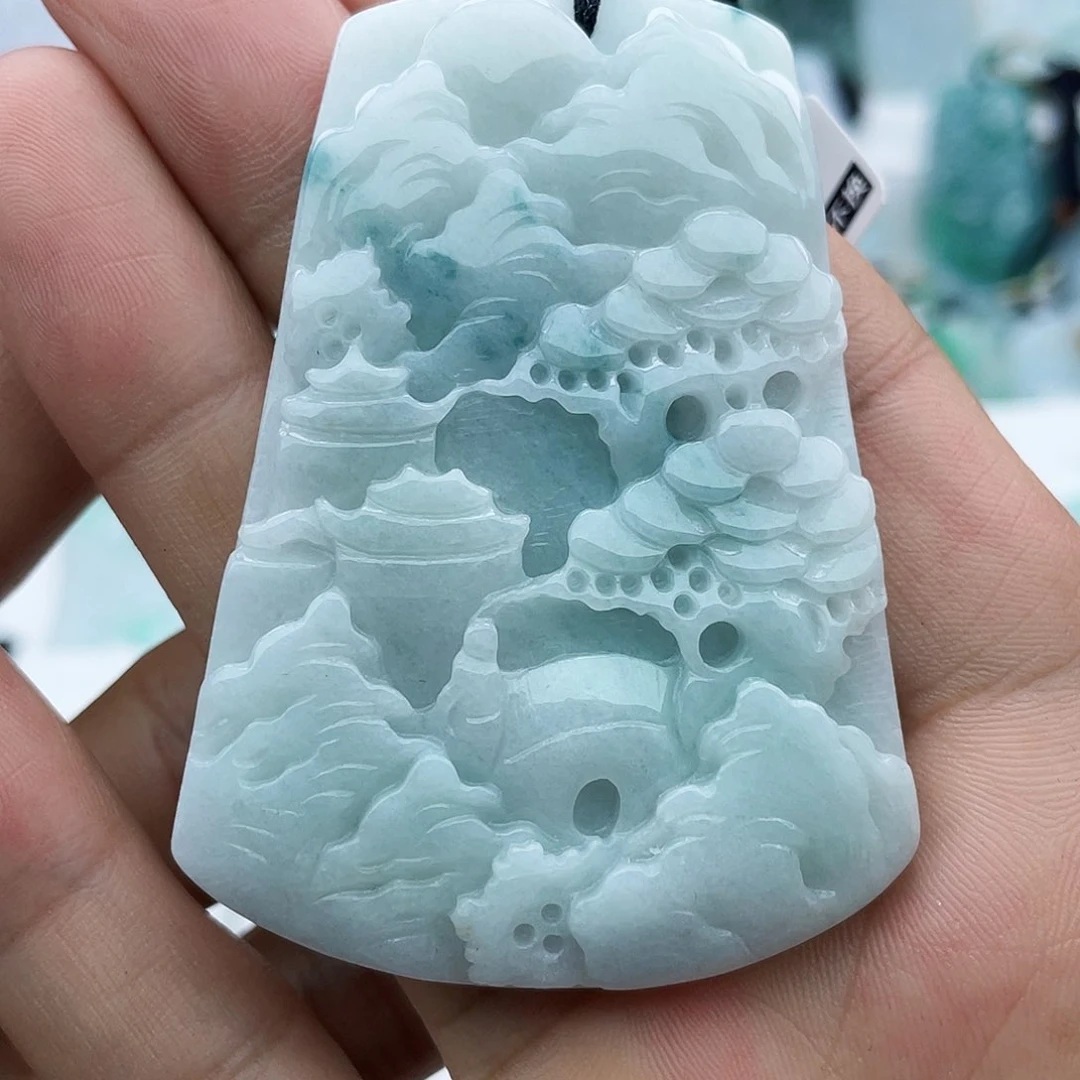 颈饰未镶嵌翡翠翡翠