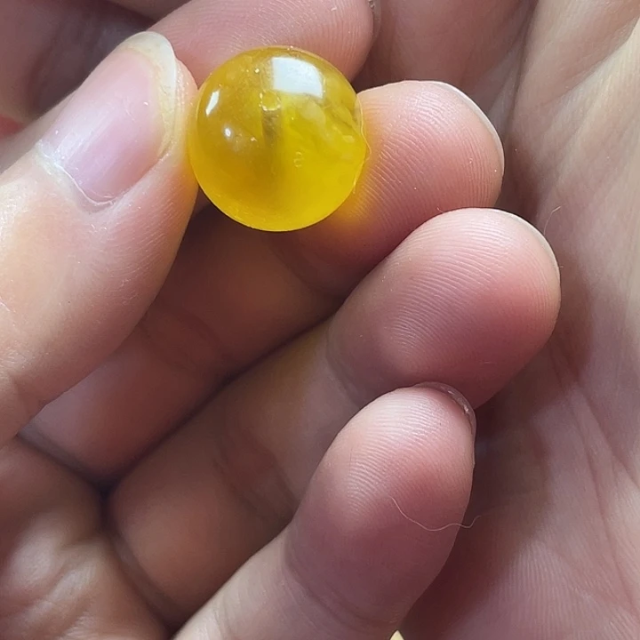 琥珀未镶嵌珠宝奇石15.3mm不退换