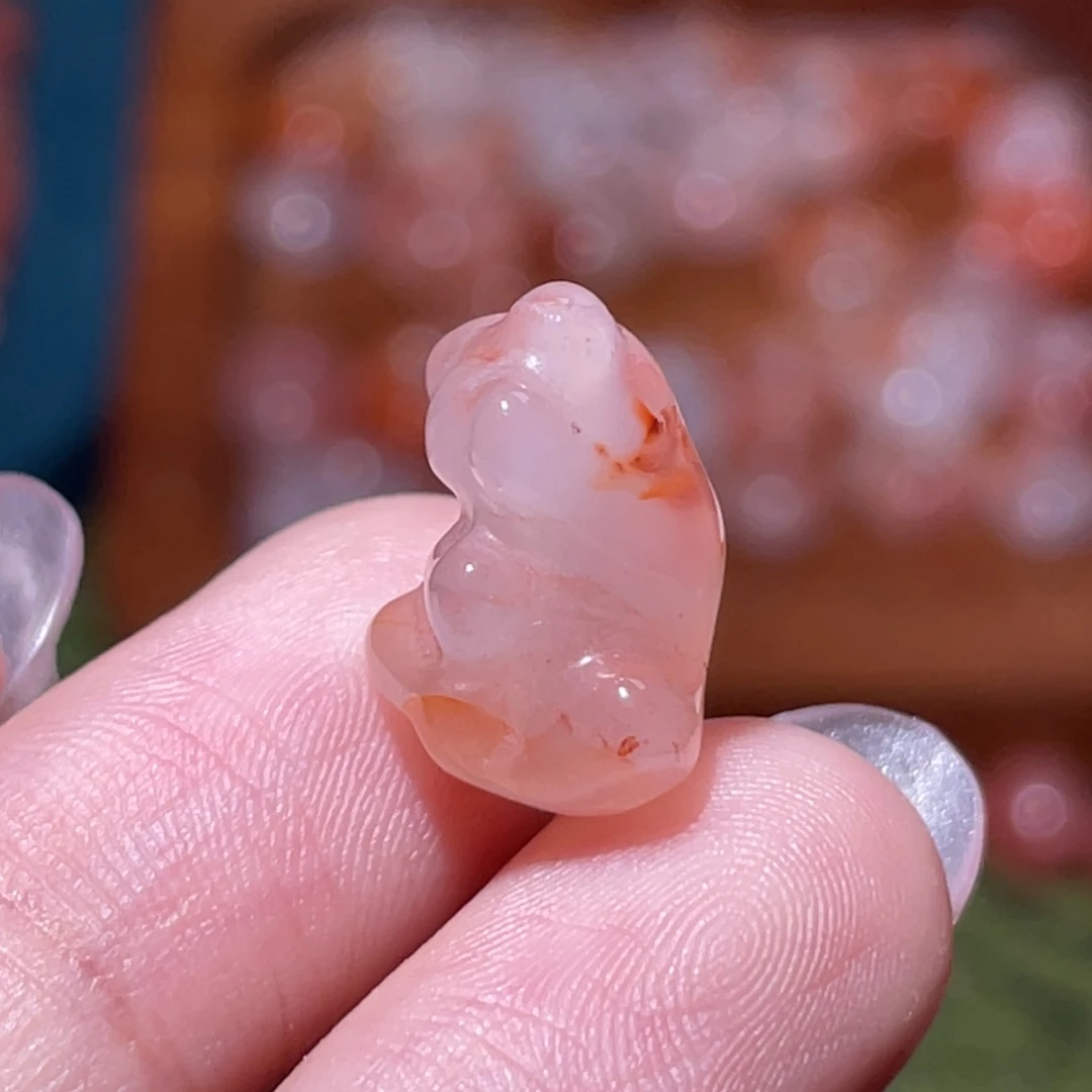 南红玛瑙未镶嵌挂件4733