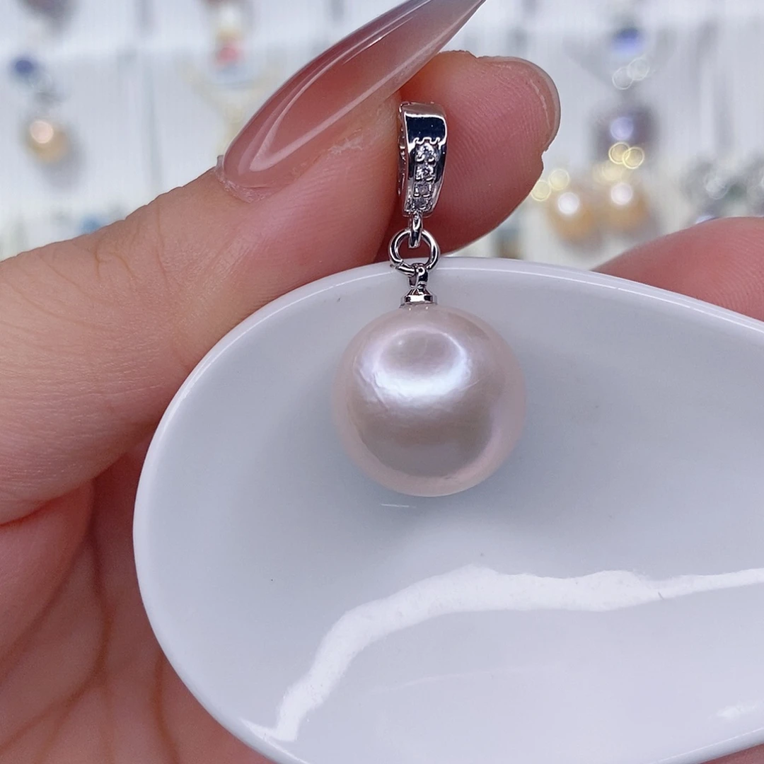 淡水珍珠吊坠(赠链)未镶嵌15➕
