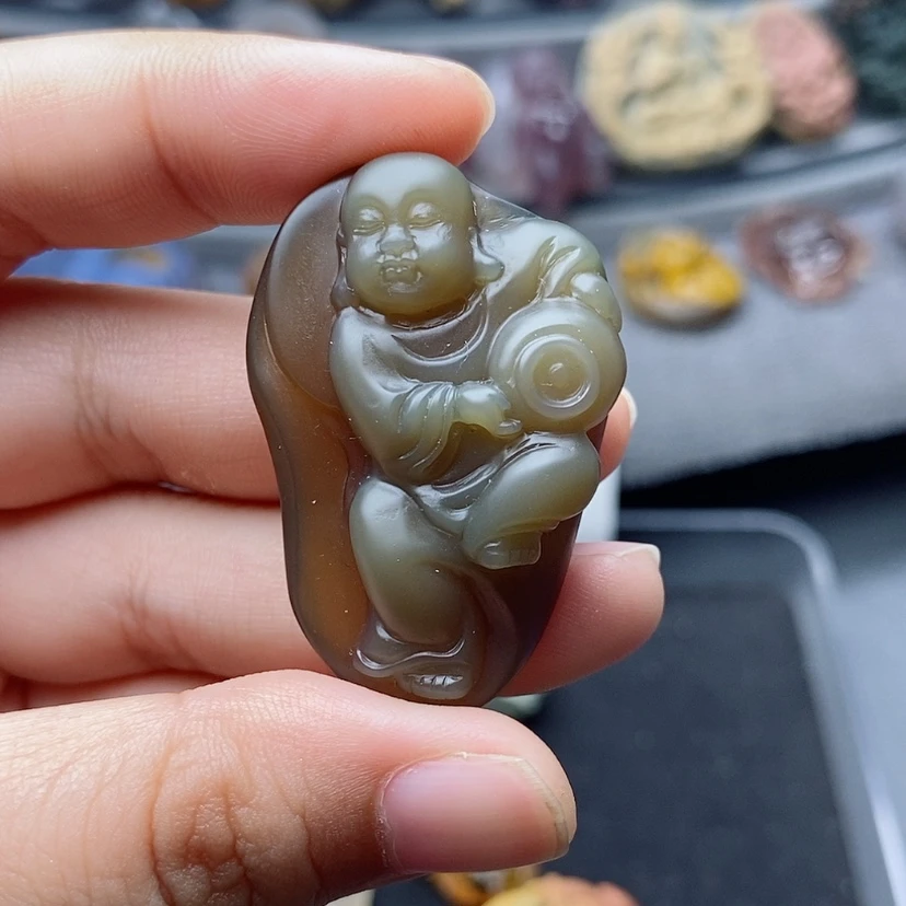 【闪购商品】未镶嵌定制石英质玉吊坠