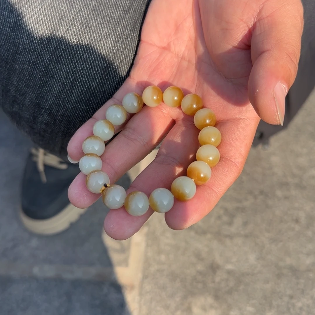 和田玉手链未镶嵌