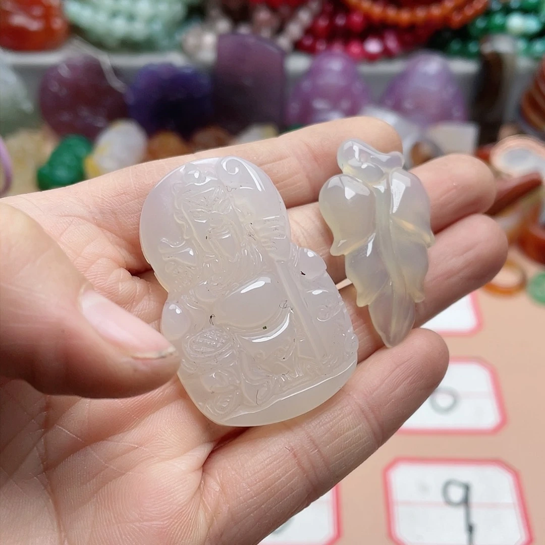 玛瑙/玉髓颈饰合金蒙***莎