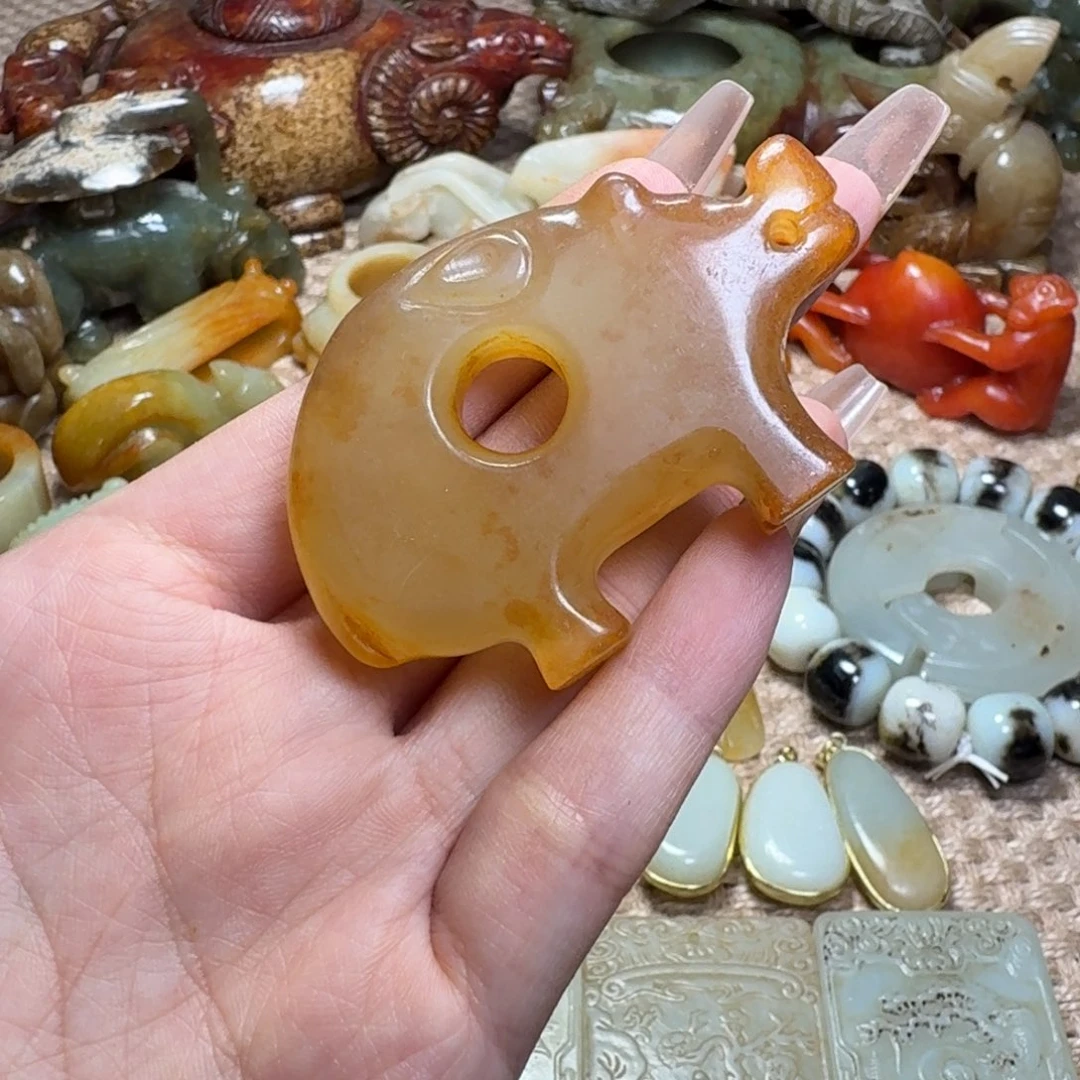 白玉菩提吊坠挂件