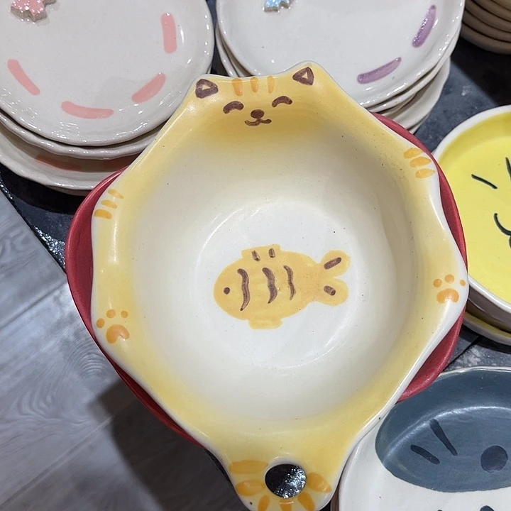 摆件景德镇高温陶瓷碗