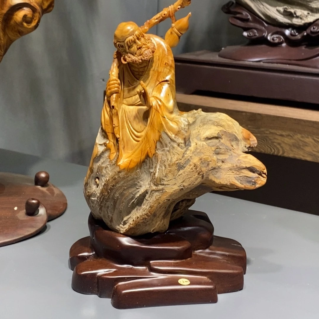 柏木（崖柏）达摩参悟意境