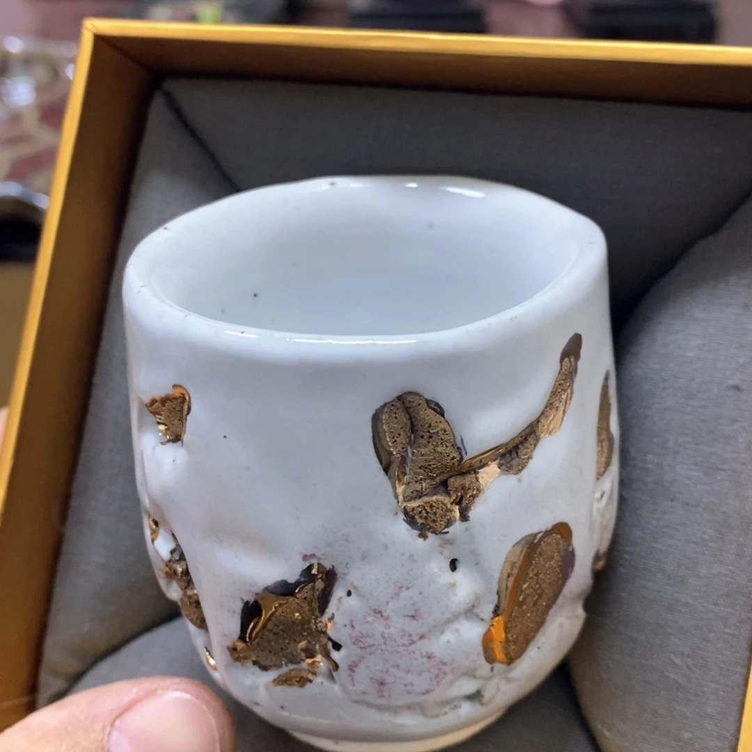 茶盏密胺手绘陶瓷杯子