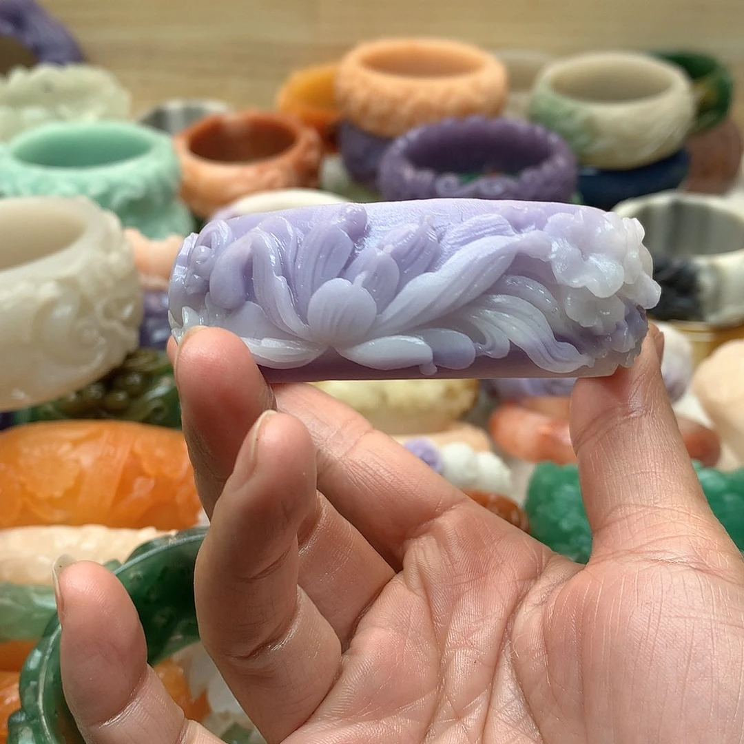 未镶嵌手镯石英质玉心****8