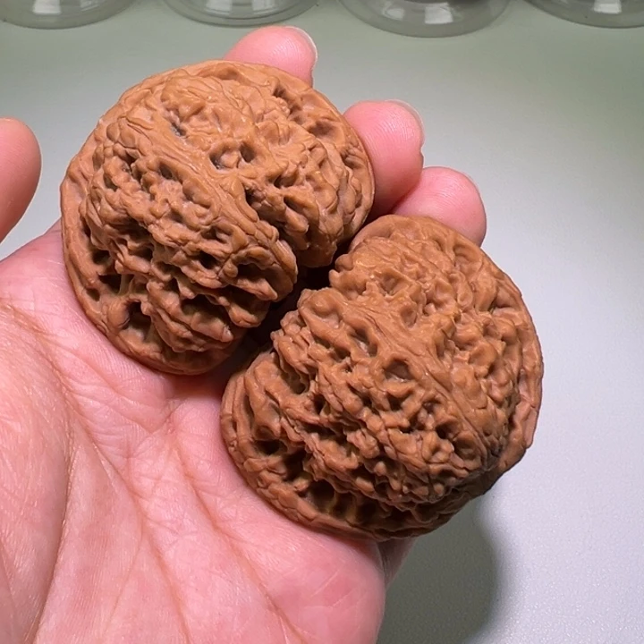 文玩核桃把件47南疆石