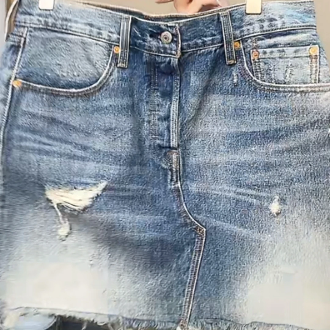 YEVACHAO经典福利款牛仔半裙