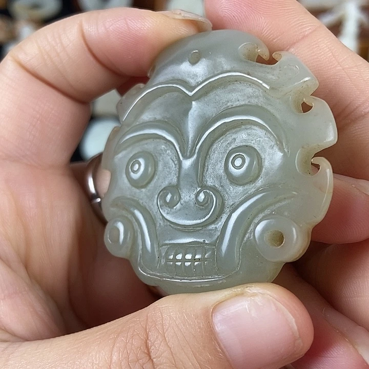 和田玉（糖玉）未镶嵌挂件