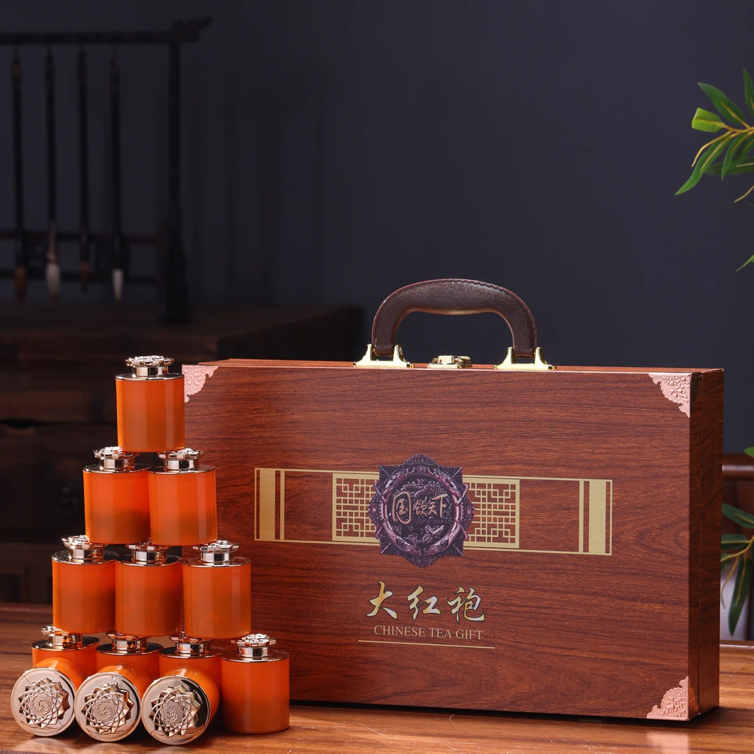 【国饮天下】国潮君临天下大红袍18小罐手提礼盒装