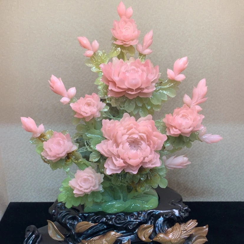 【闪购商品】未镶嵌蛇纹石玉摆件覆膜