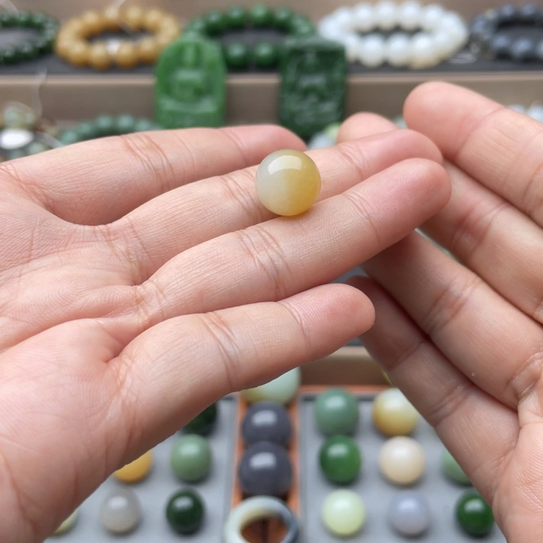 和田玉未镶嵌手链12